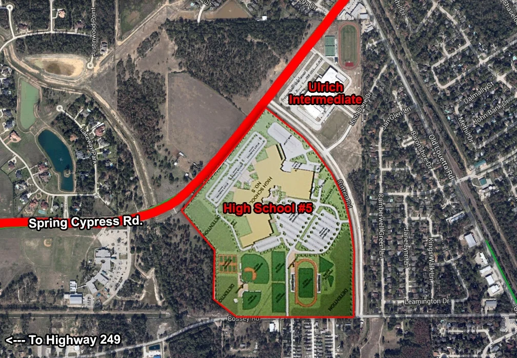 Klein ISD new High School Zoning for HS 5 — Spring Klein Magazine