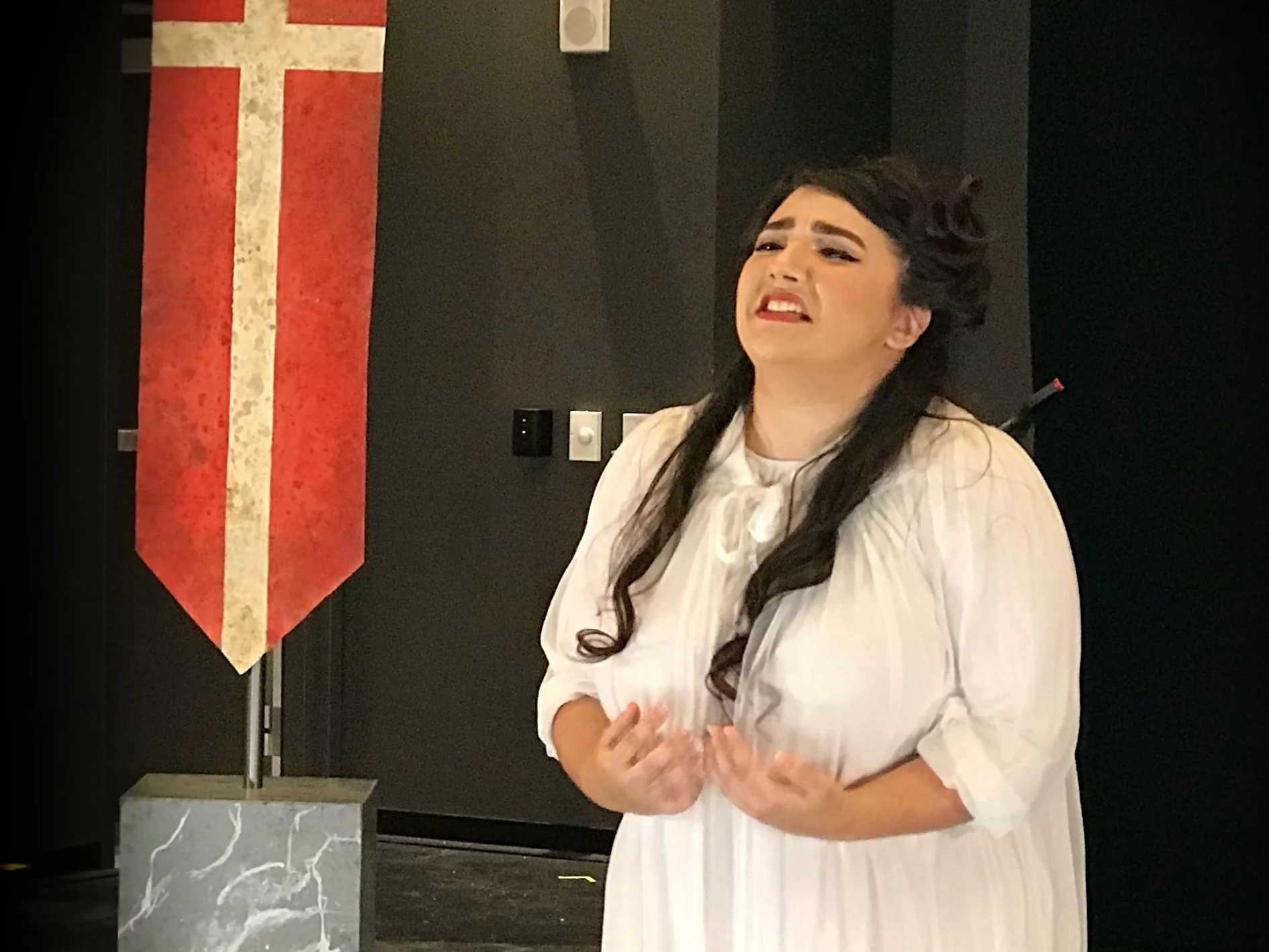 Amber Holley as Ophelia