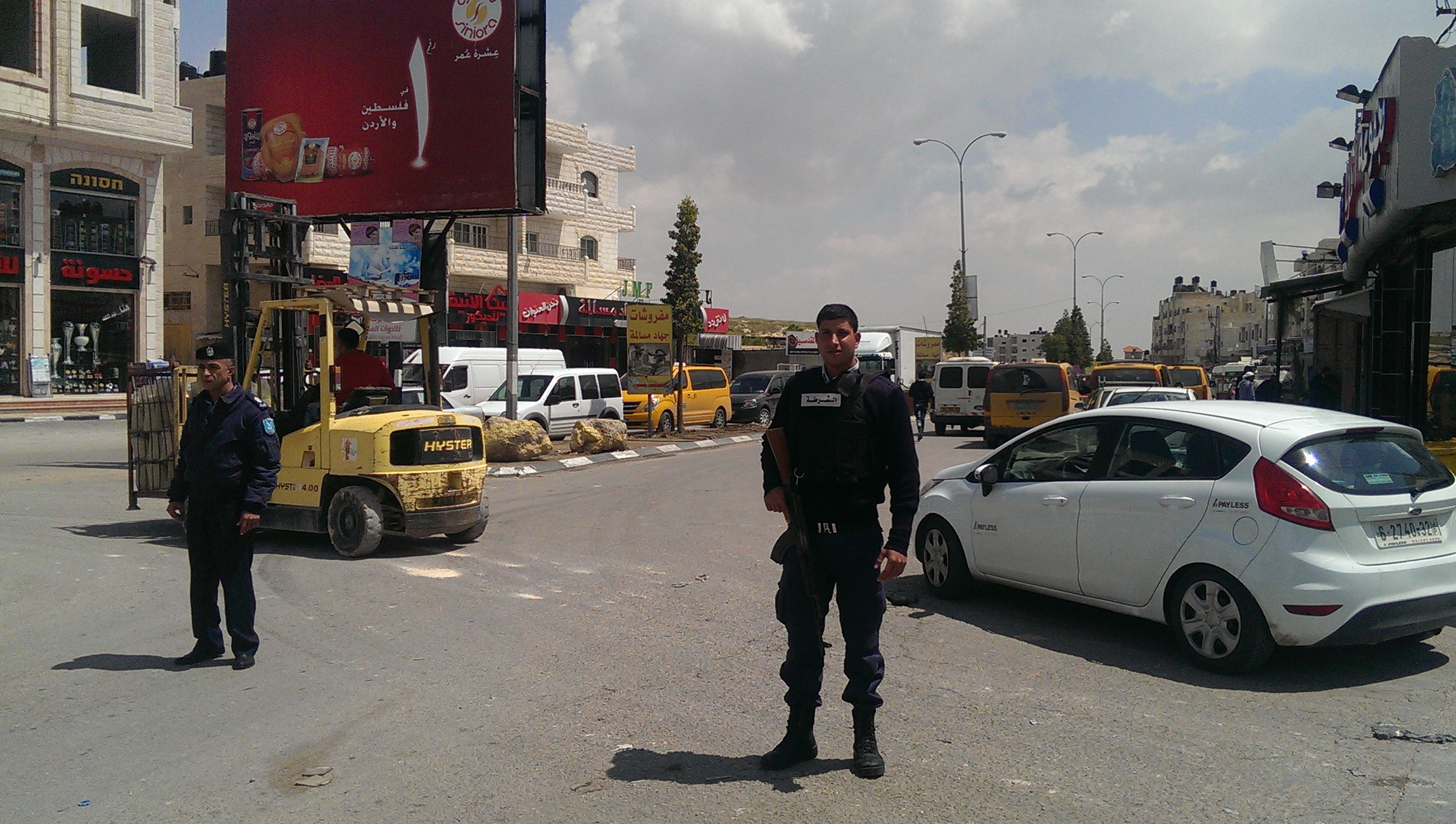 For the first time since the second intifada, uniformed and armed police could patrol the streets of Abu Dis.