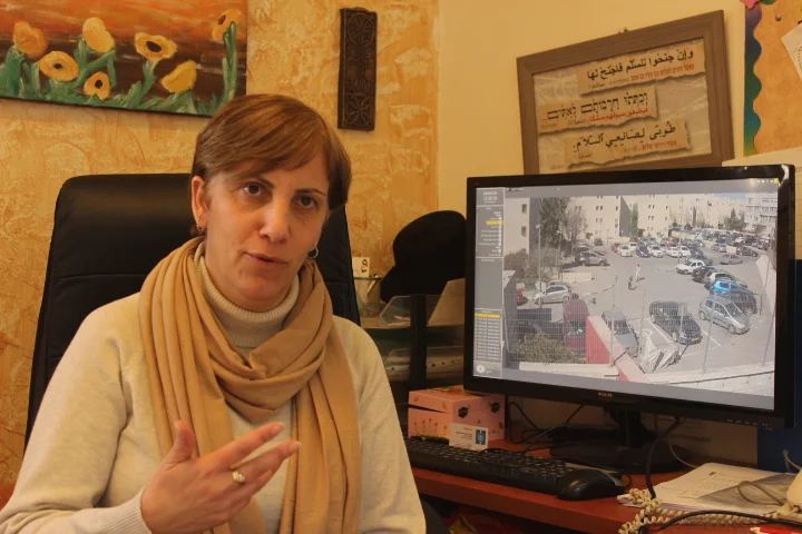 Nadia Kinani - headmaster HiH Jerusalem.JPG