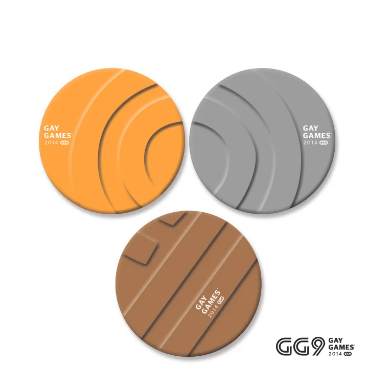 Client: Gay Games 9 - Cleveland and Akron / Medal Design