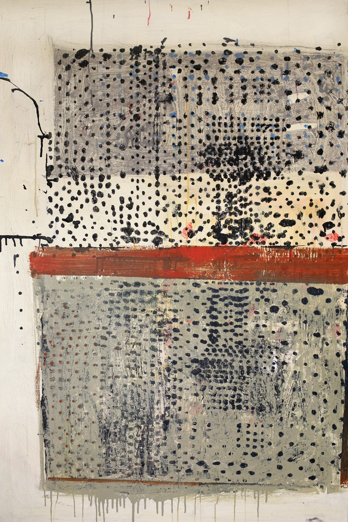 Djenné, acrylic on canvas, 62" x 42", 2014