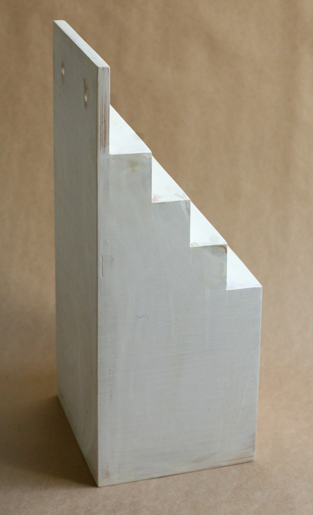 White Mountain, polychrome wood, 2014