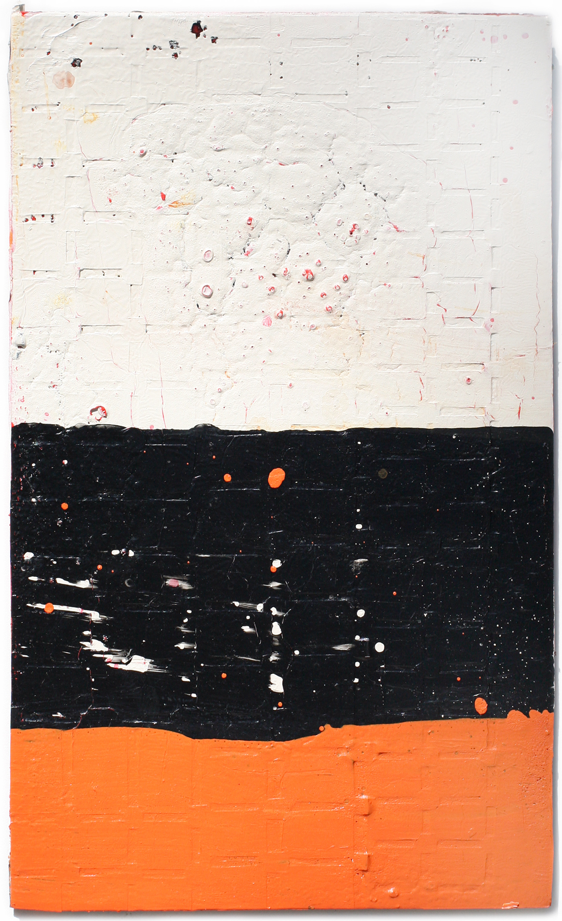 Orange Black White (Private Collection)