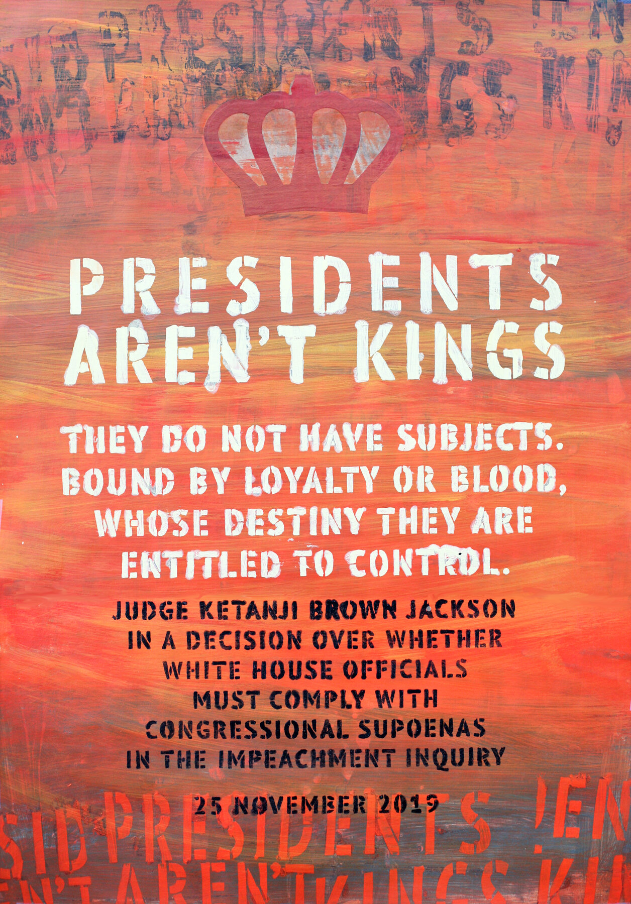 Presidents Are Not Kings