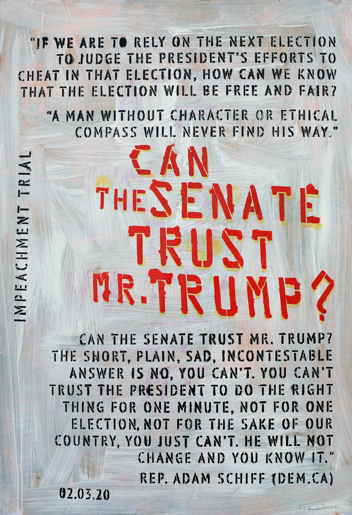 Can the Senate Trust Trump?