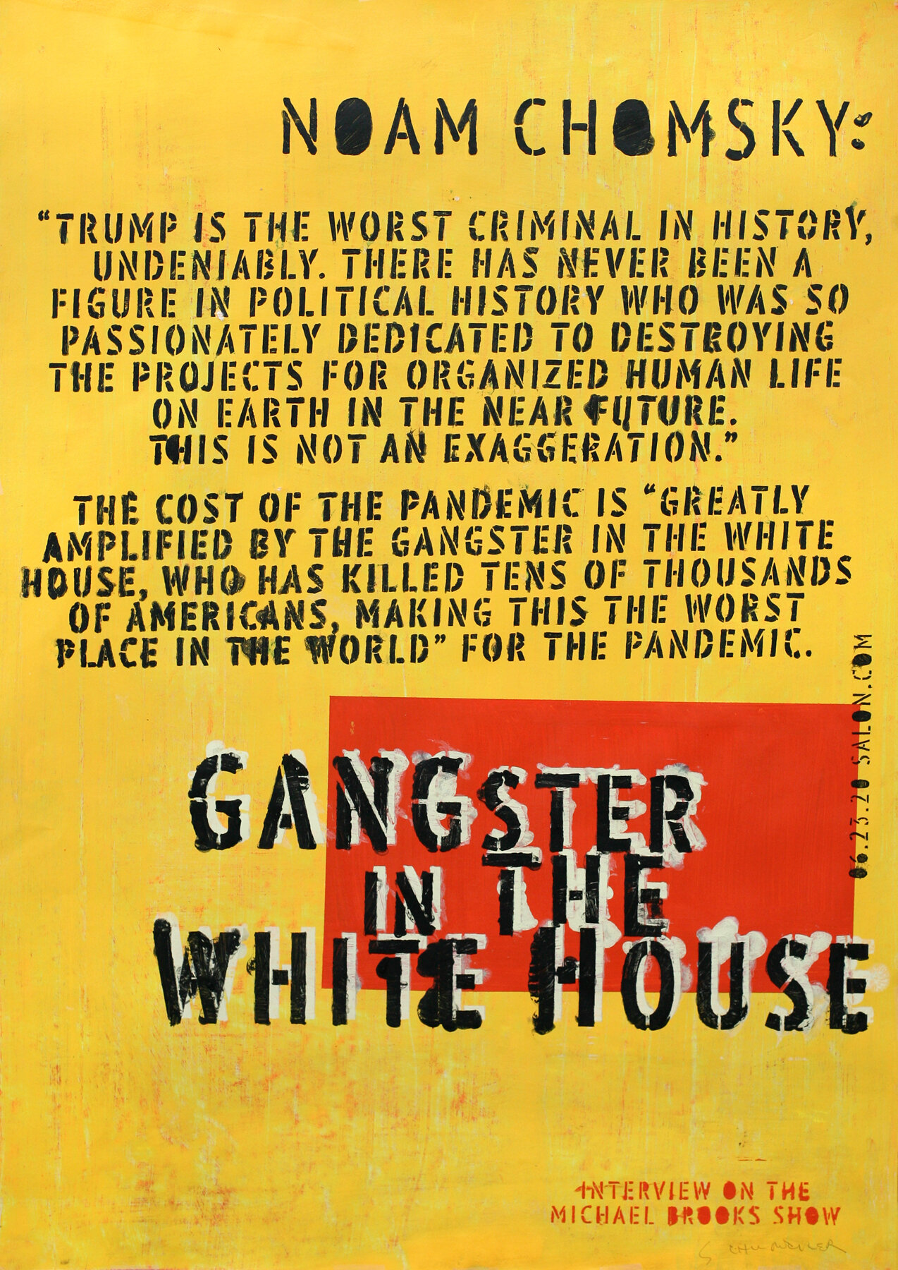 Chomsky on Trump: Gangster in the White House