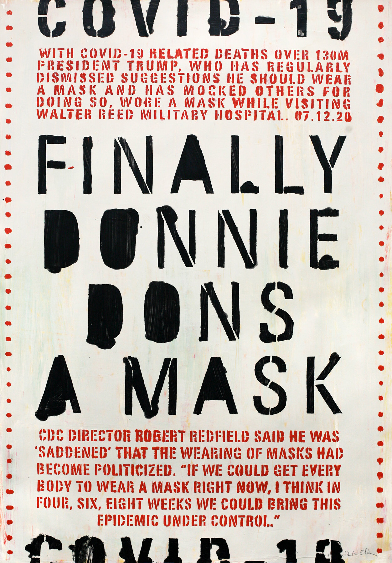 Donnie Dons a Mask