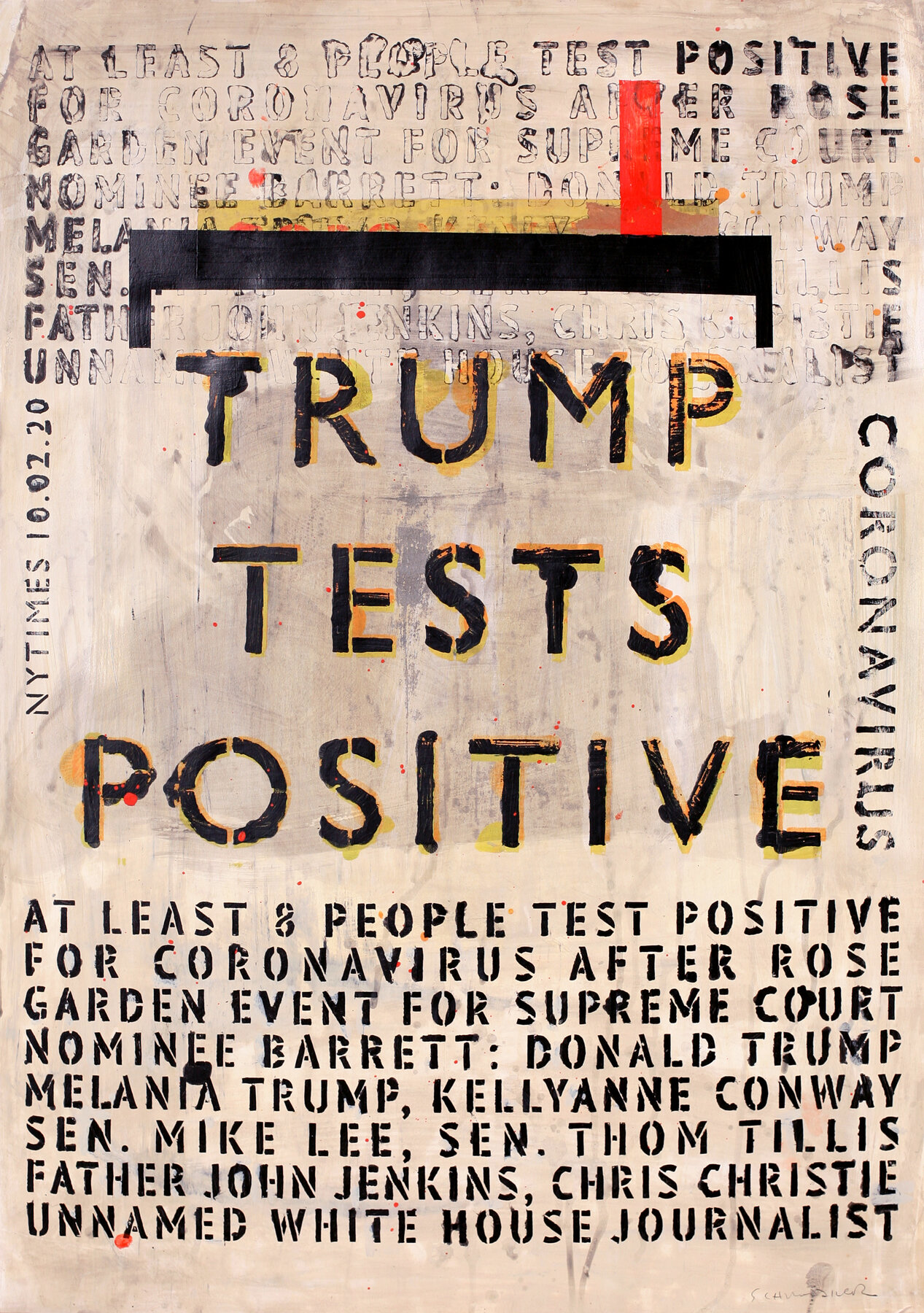 Trump Tests Positive