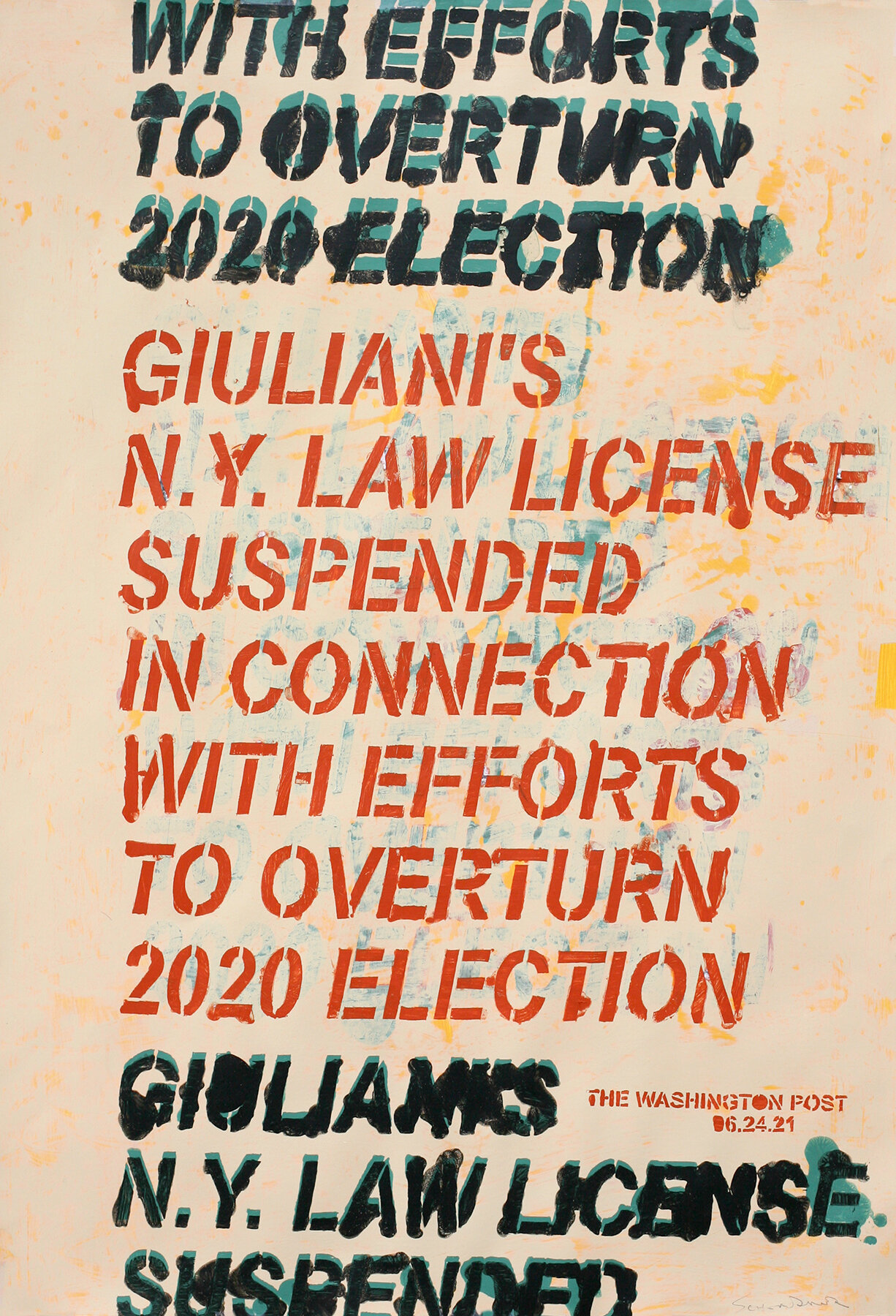 Giuliani's License Suspended