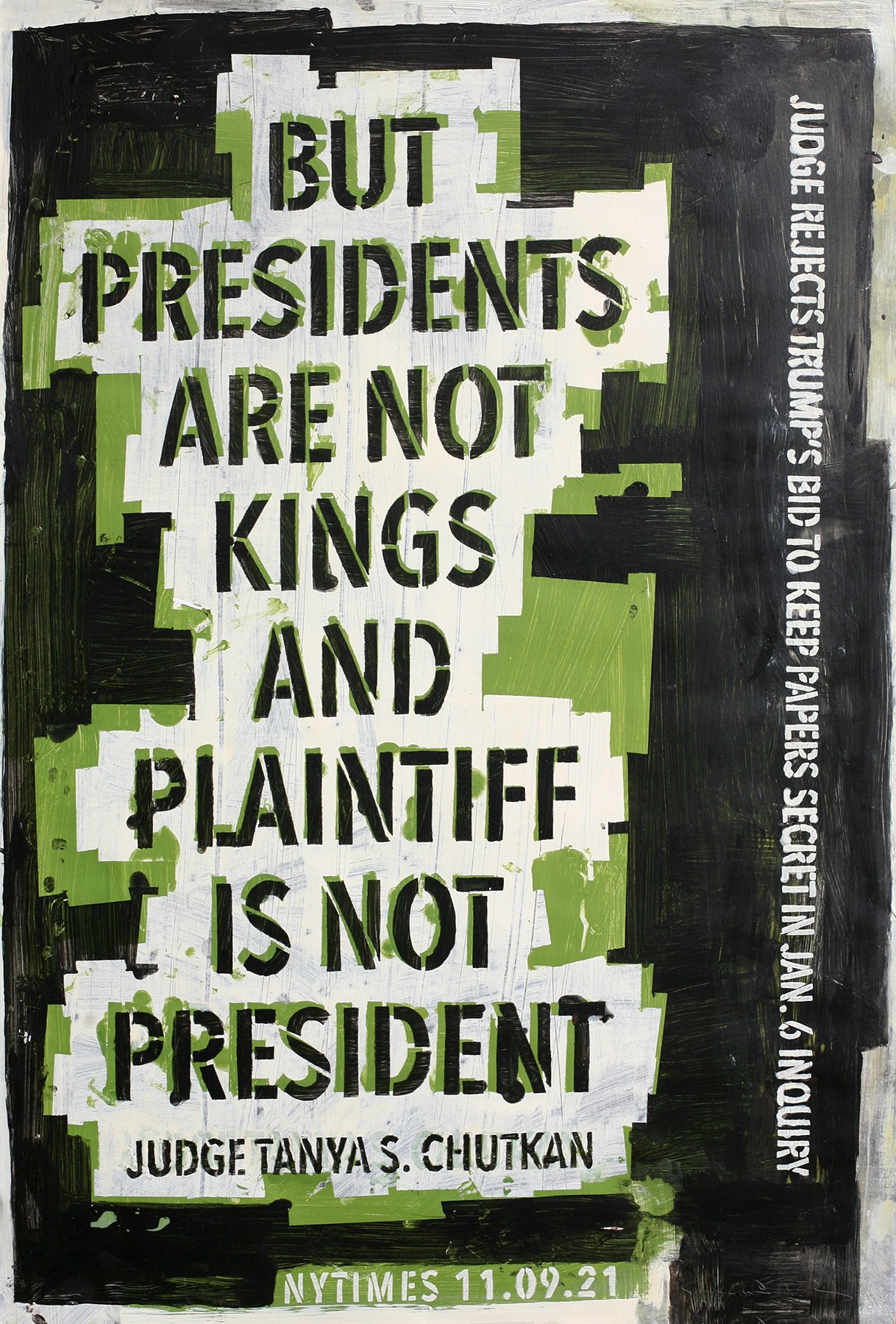 Not King, Not President