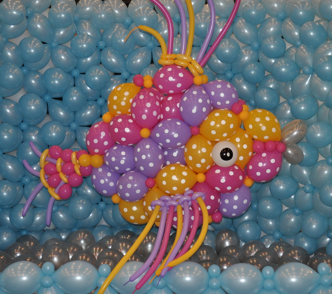 Balloon tropical fish