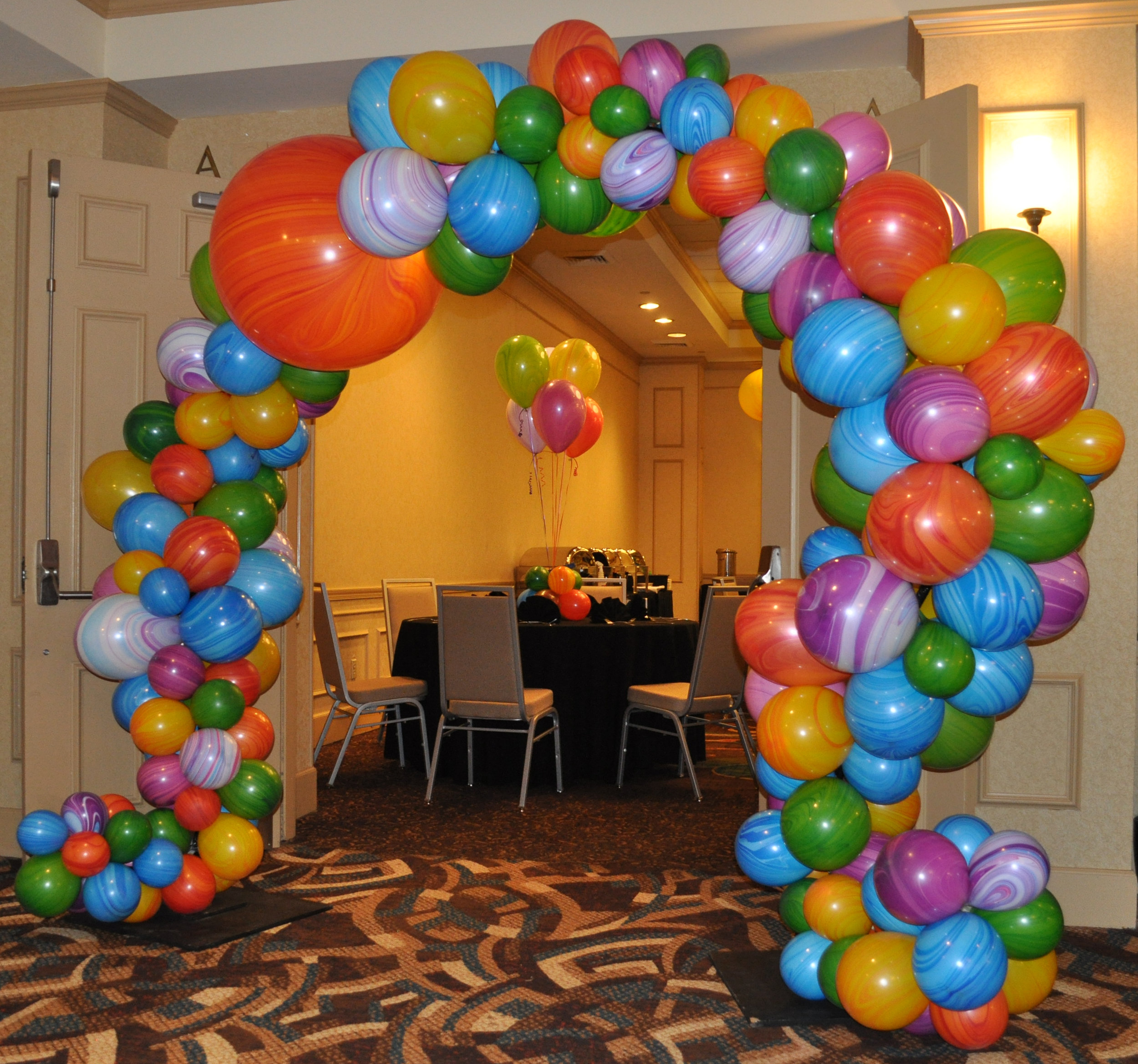 Balloon Organic Arch