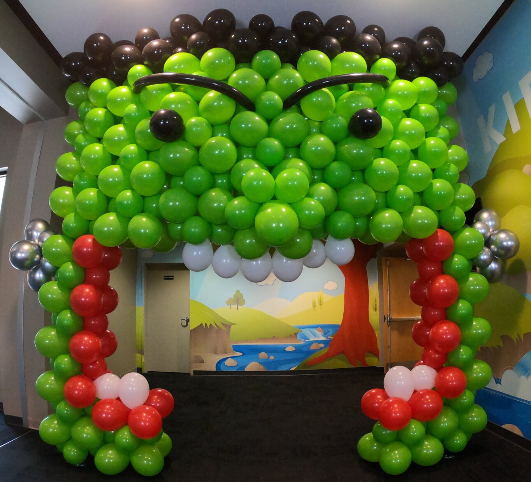 Frankenstein's Monster Balloon Entrance
