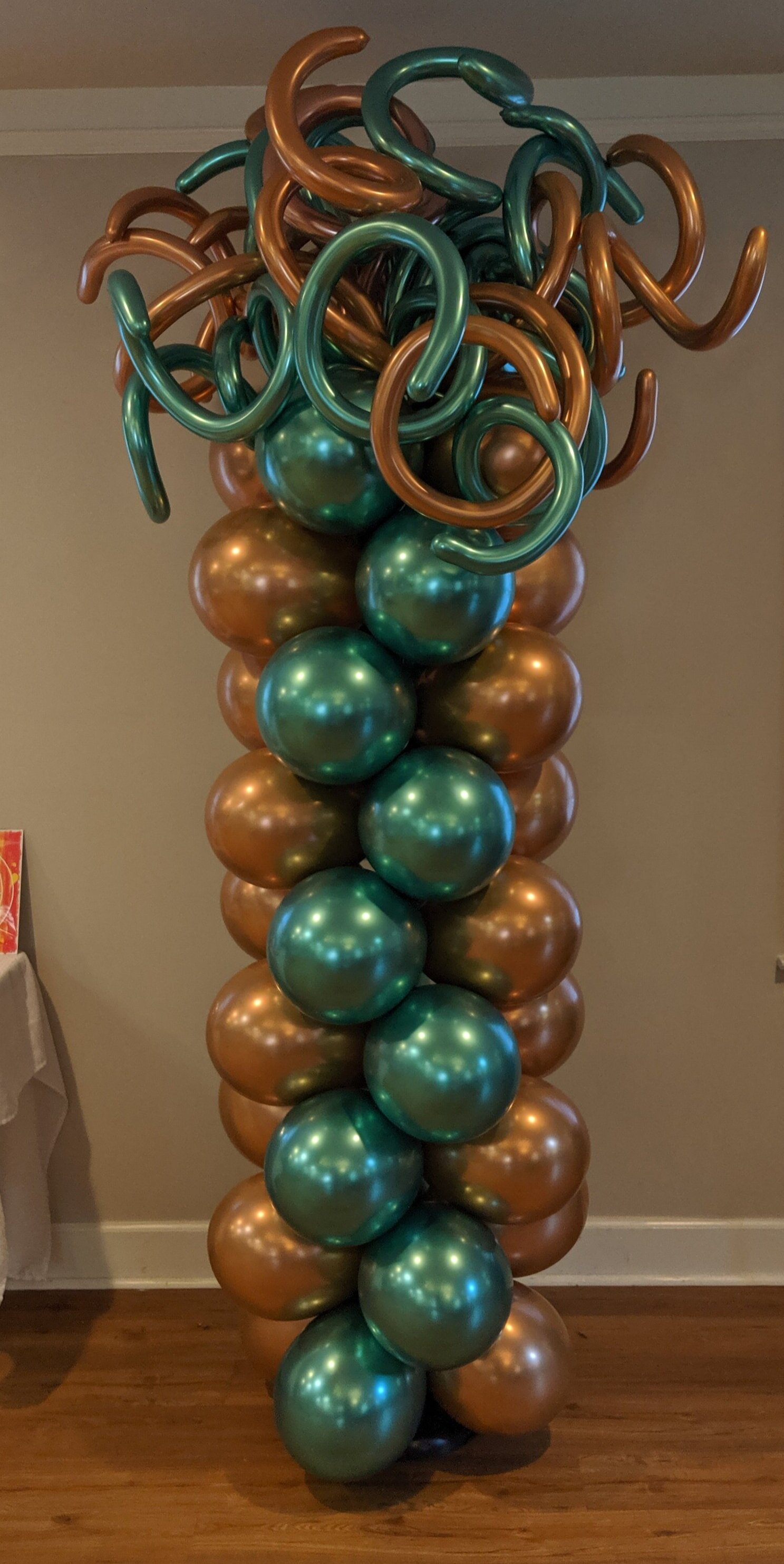 Copper Balloon Column