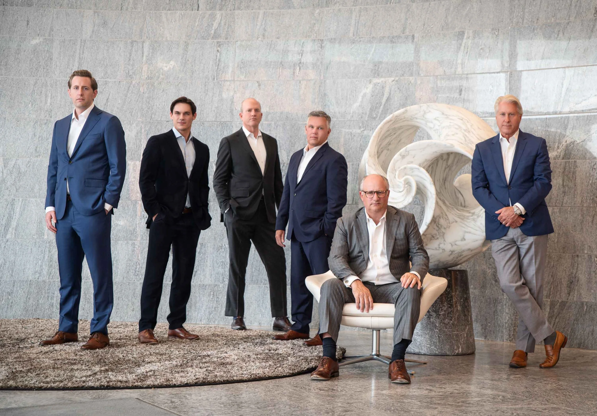 Group photo of executives in Washington, D.C.