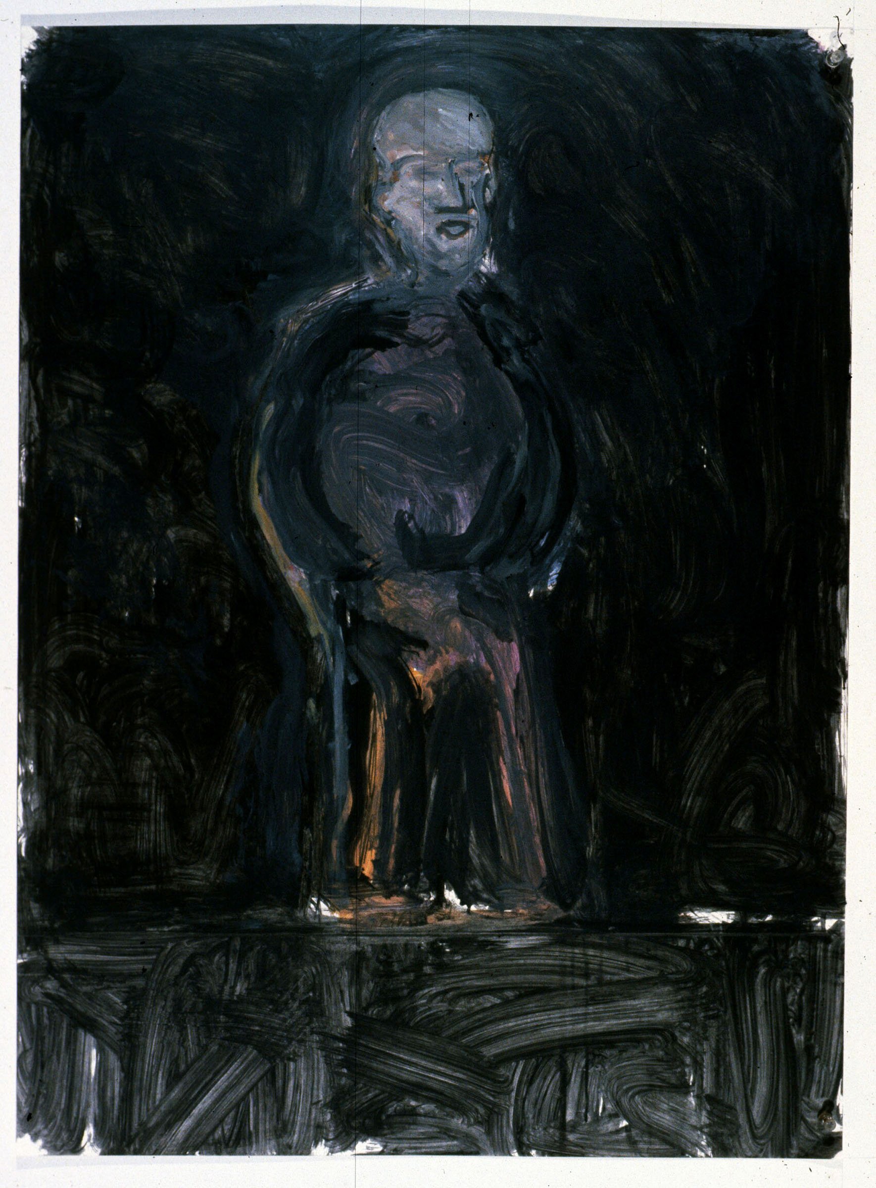  oil on paper 