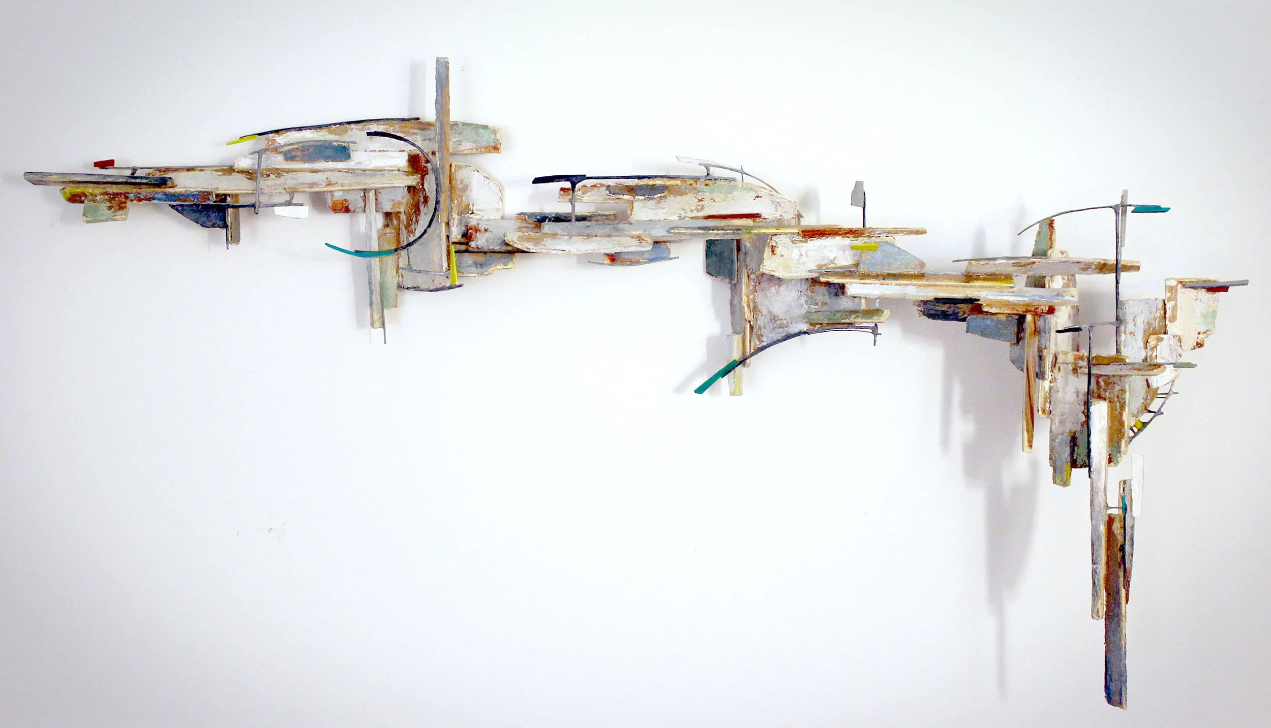 LENGSTROM&nbsp;|&nbsp;WOOD, PAPERBOARD, WIRE, ACRYLIC | 23"&nbsp;X 43" X 10"