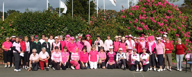 Women's charity foursomes - supporting breast cancer awareness
