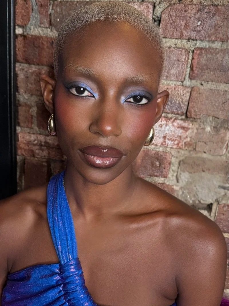 Backstage makeup for Siren's Beauty Paint & Sip at Saint James Libations.