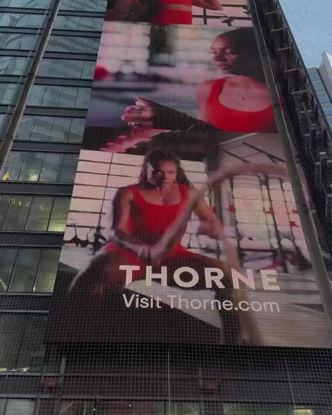 Our Thorne Health Campaign is Live in Times Square!