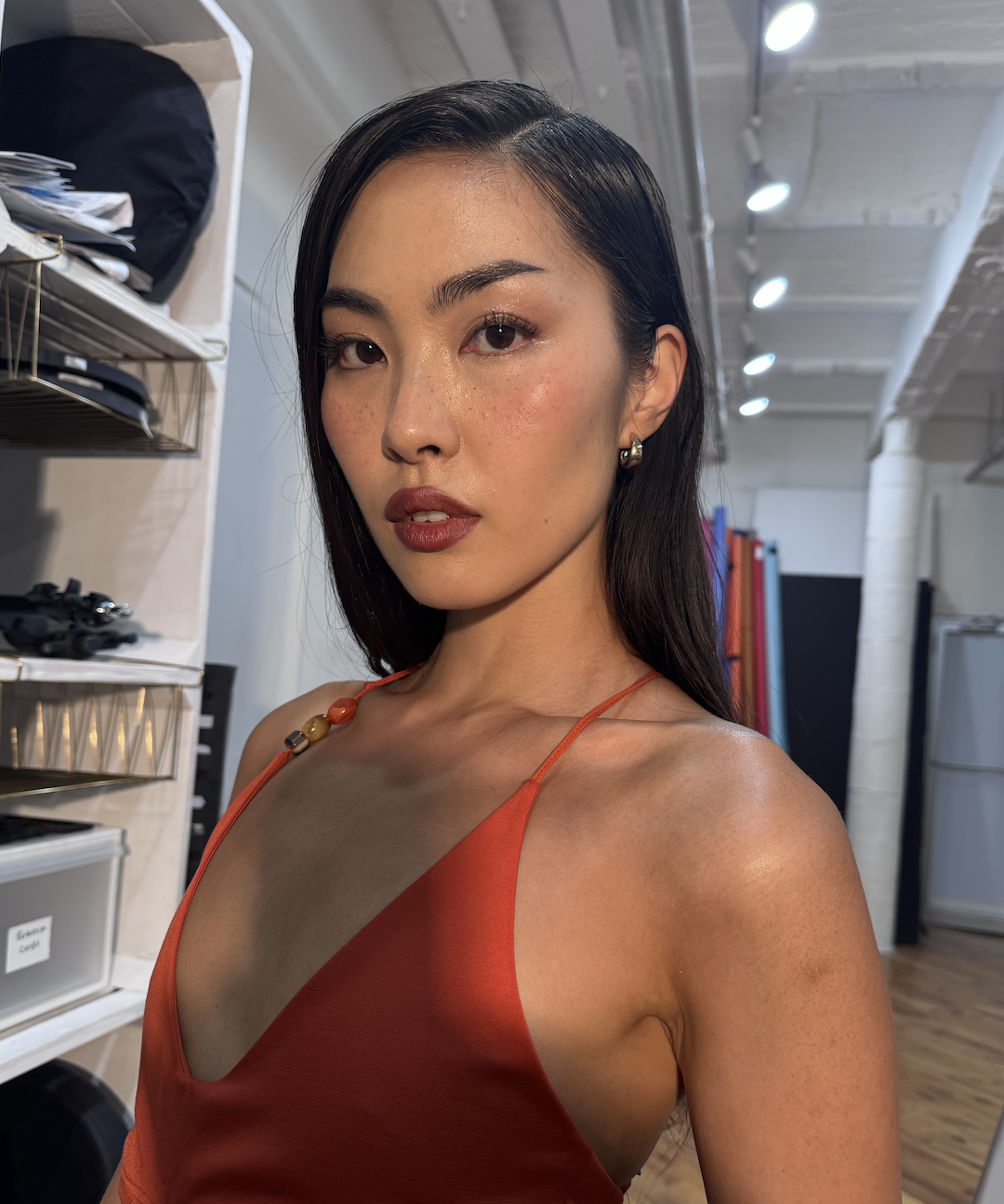 Camera ready look for a beauty campaign.
