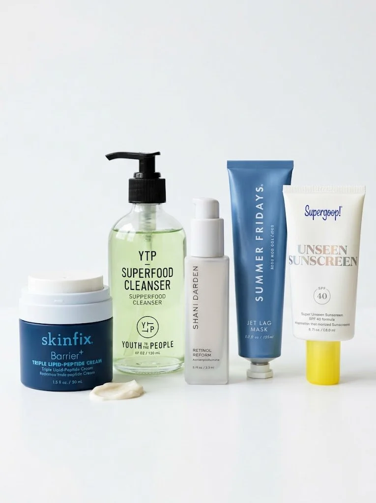 Makeup artist's essentials for autumn.