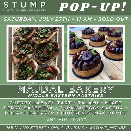 Northern Liberties : Pop Up with Majdal Bakery