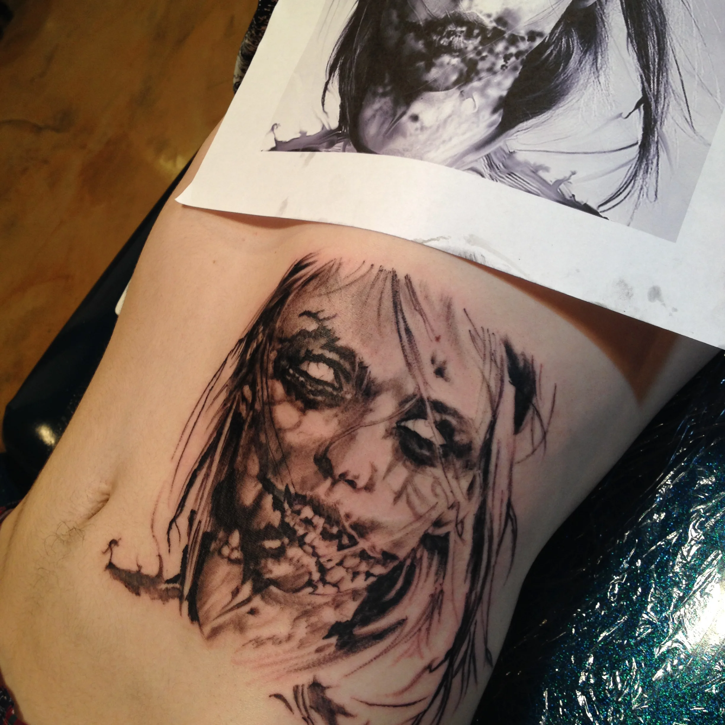  Zombie girl in progress... 