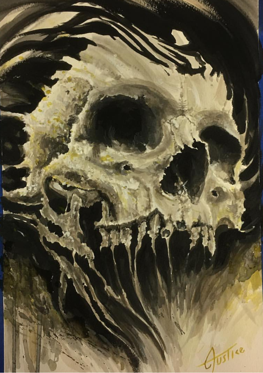  11"x14" watercolor  AVAILABLE 