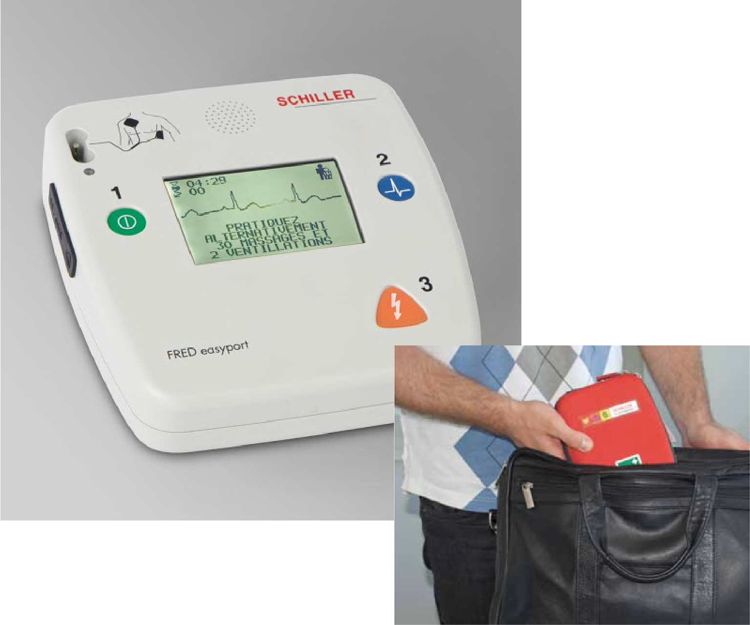 Schiller FRED Easyport -- Smallest defibrillator (Copy)