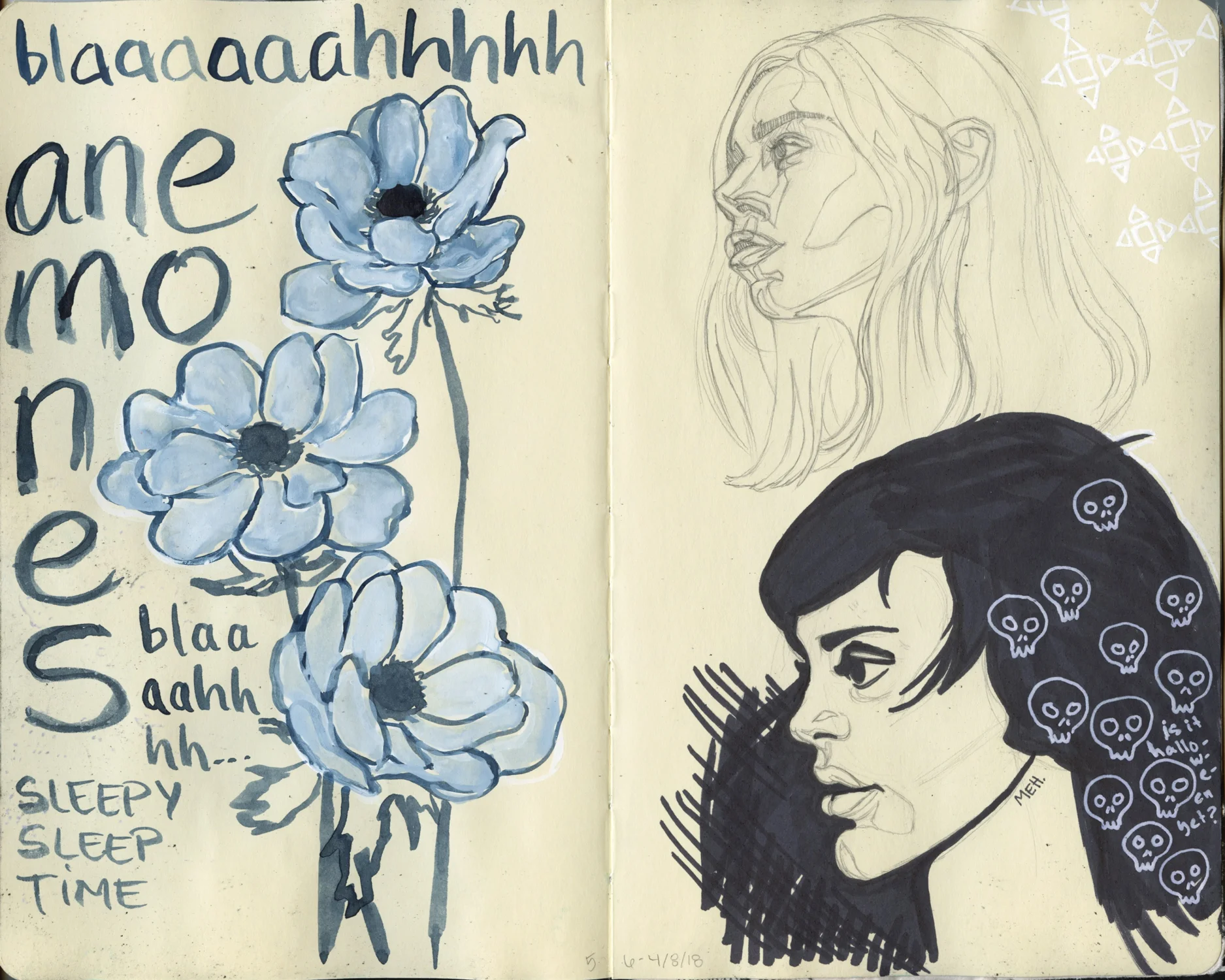 Day 5 (Where I procrastinated on the project until I was too sleepy to make an effort.) And Day 6.
