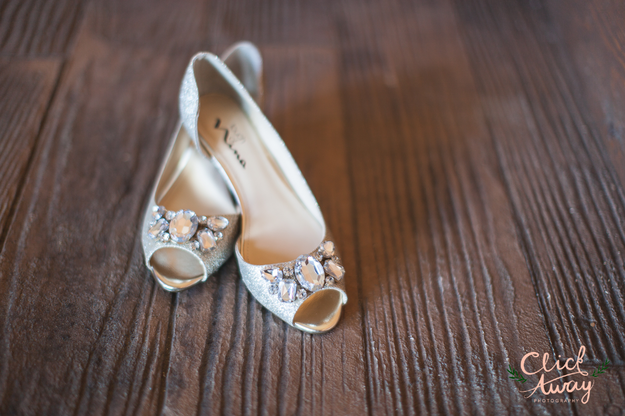wedding shoe details