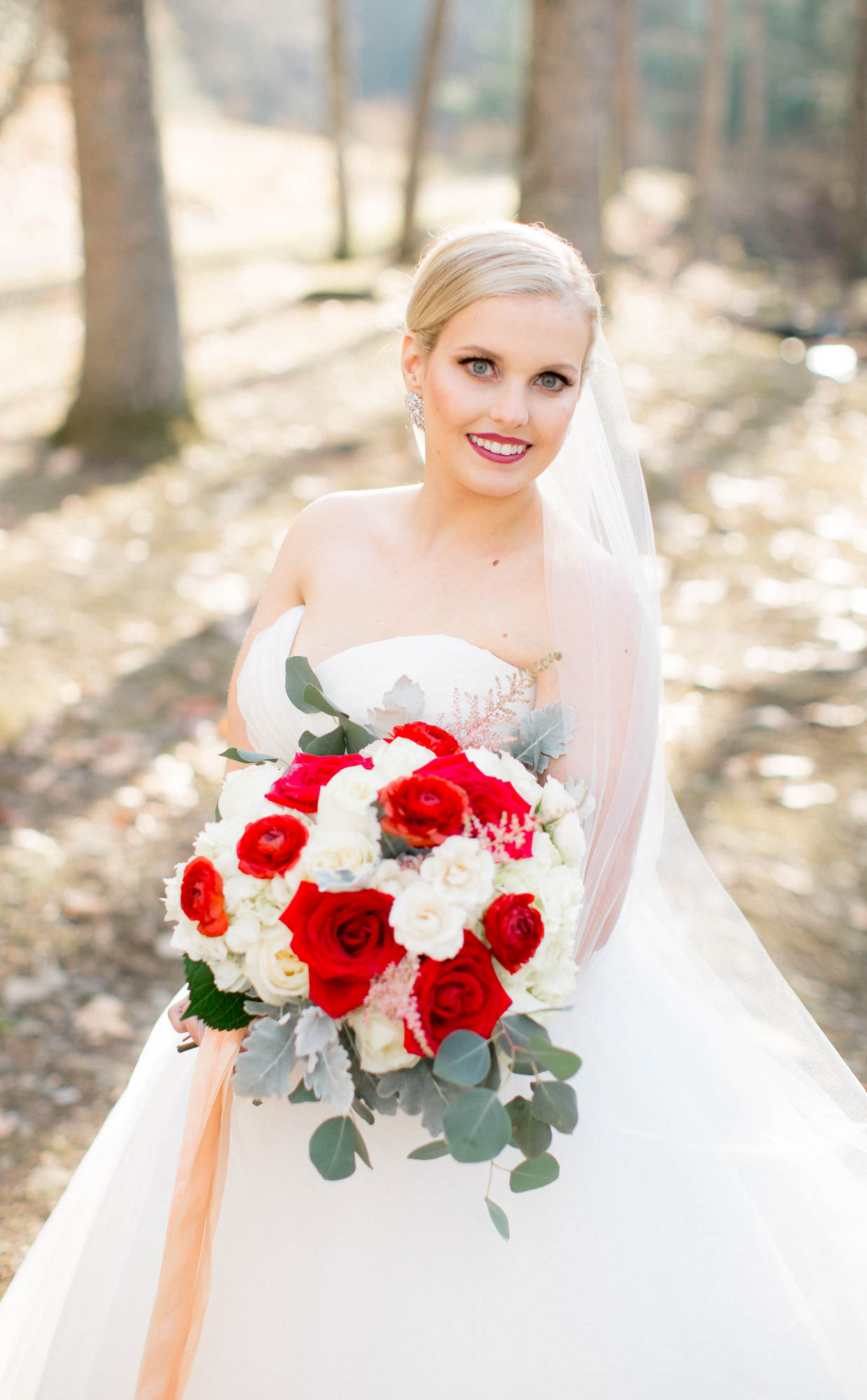 Bridal portrait film photographer Charlotte NC