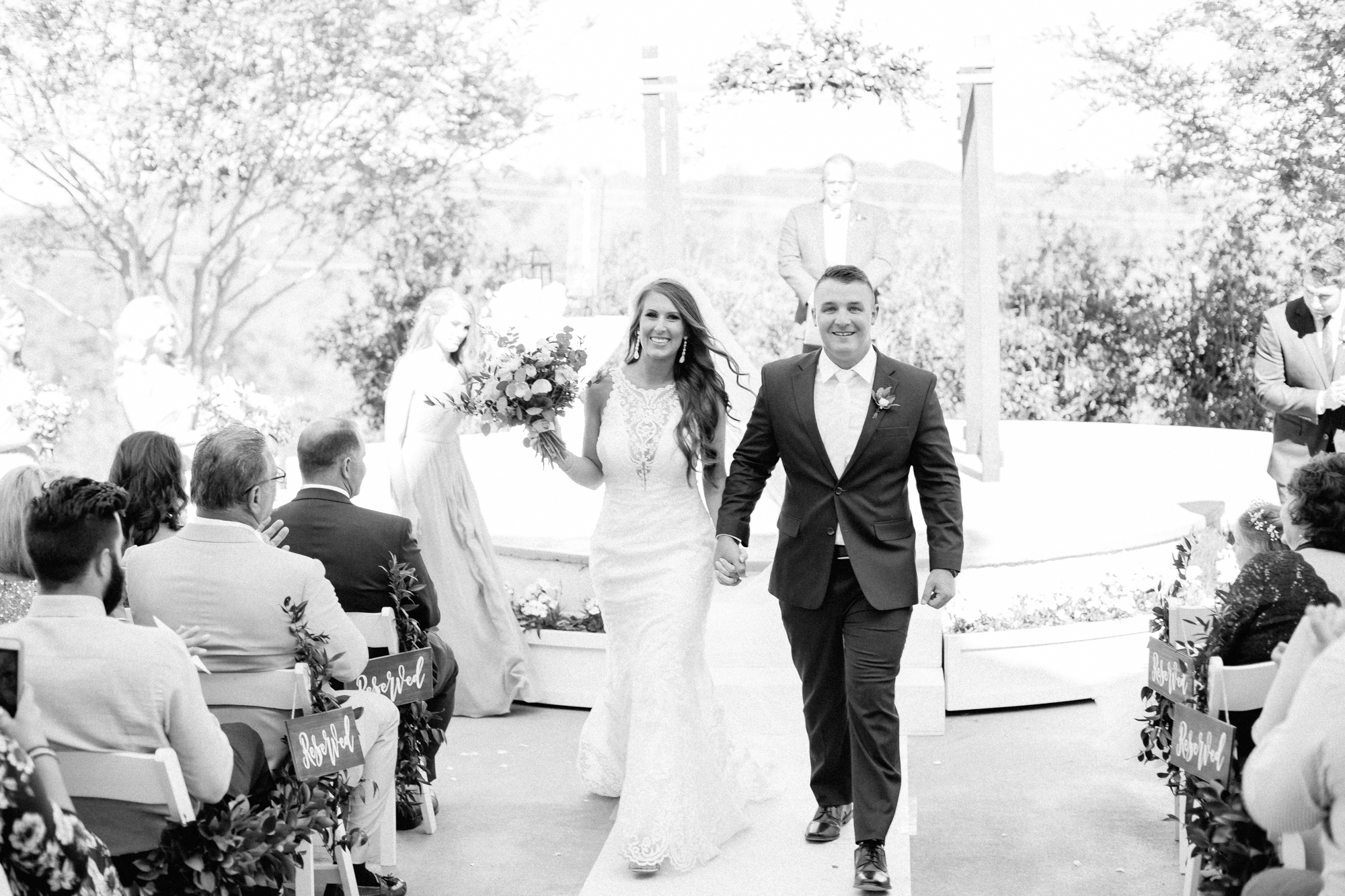 bride and groom at winmock at kinderton