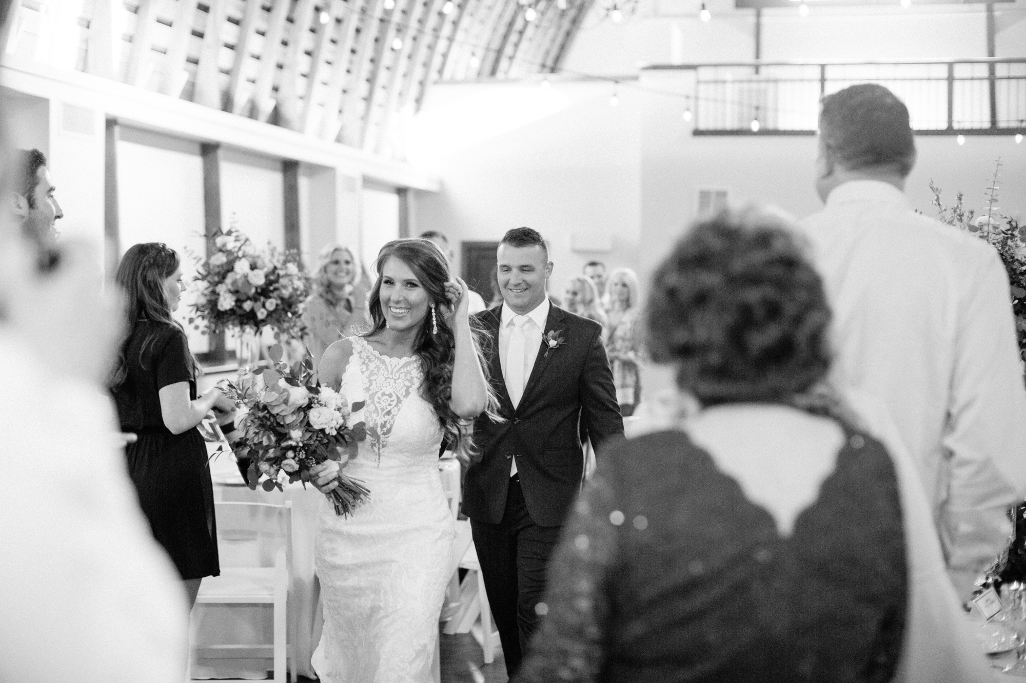 bride and groom entrance