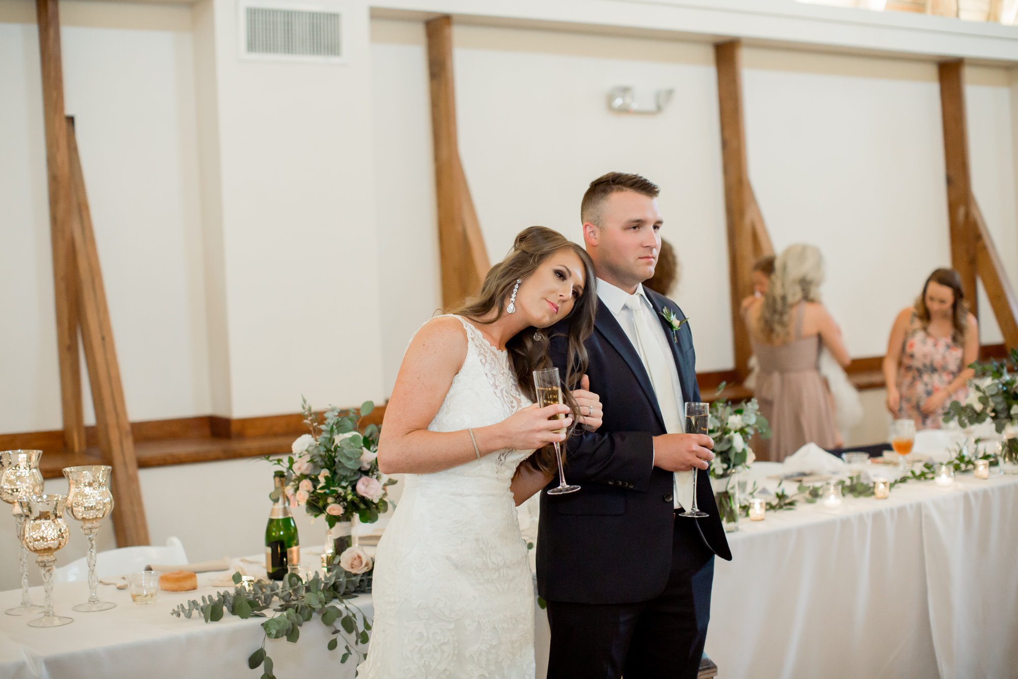toasts at wedding
