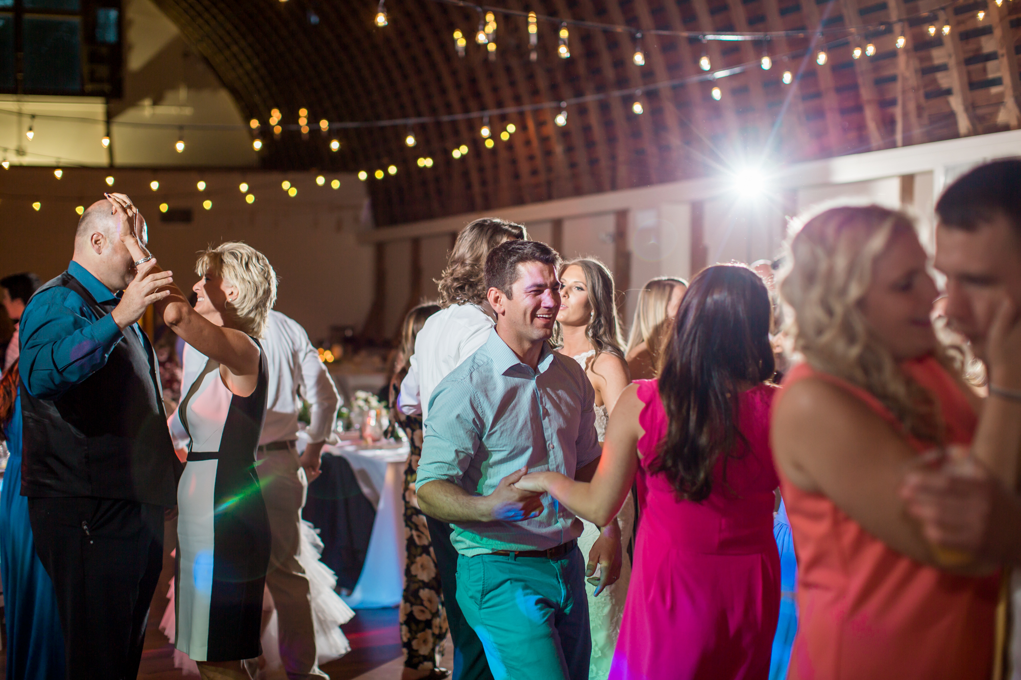 dance floor at wedding