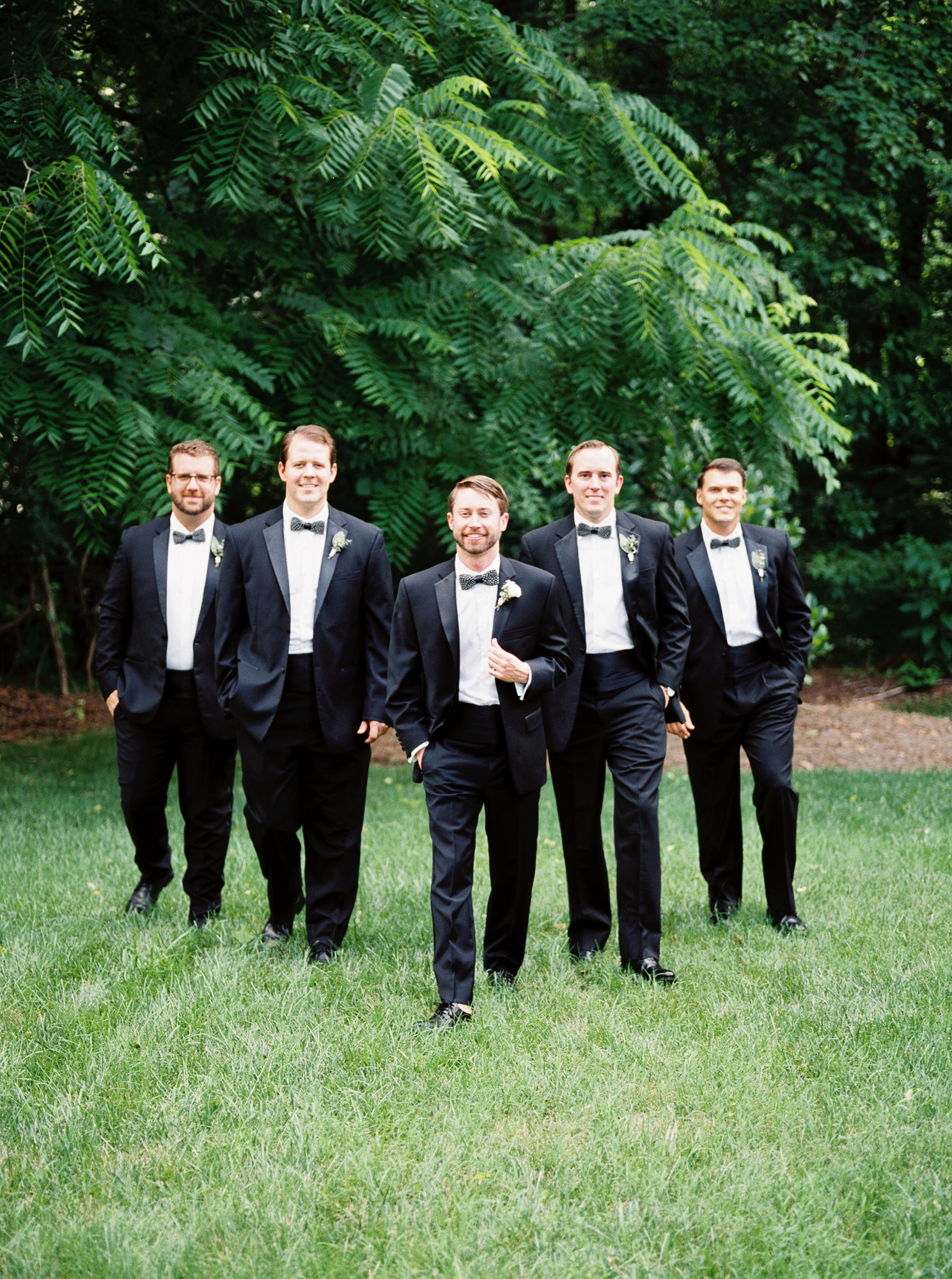 groomsmen at mims house