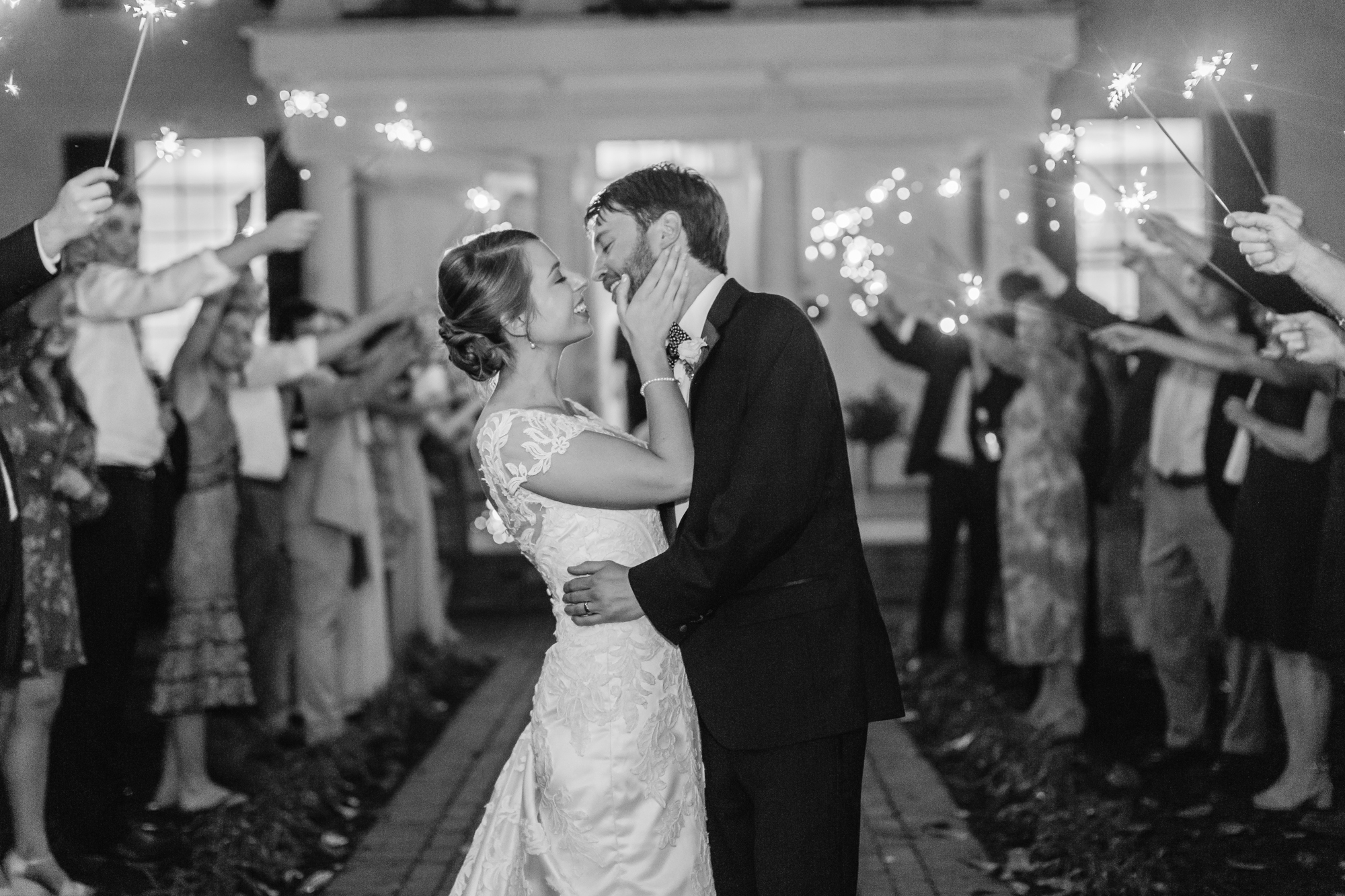 sparkler exit photography