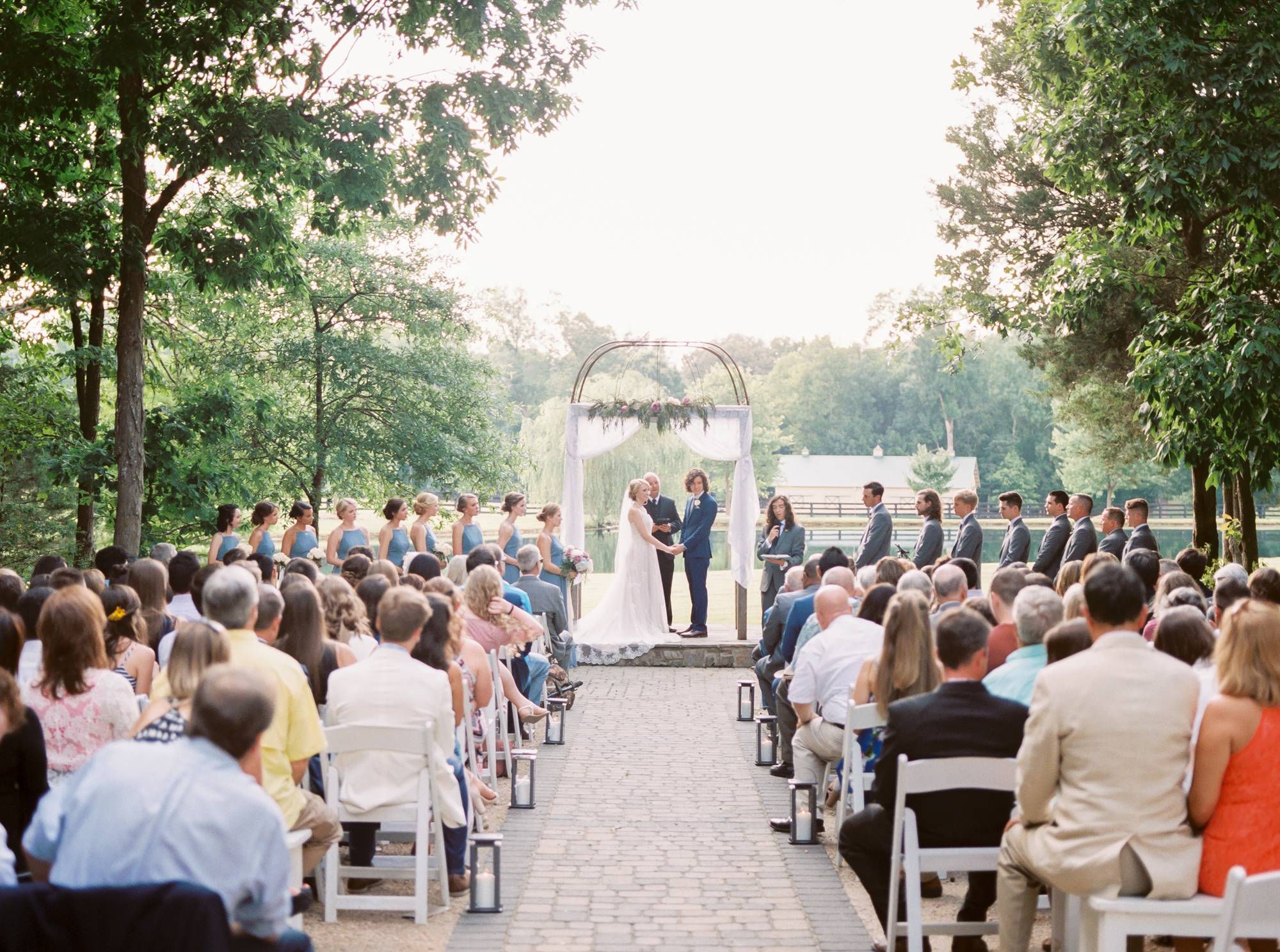 morning glory farm summer wedding