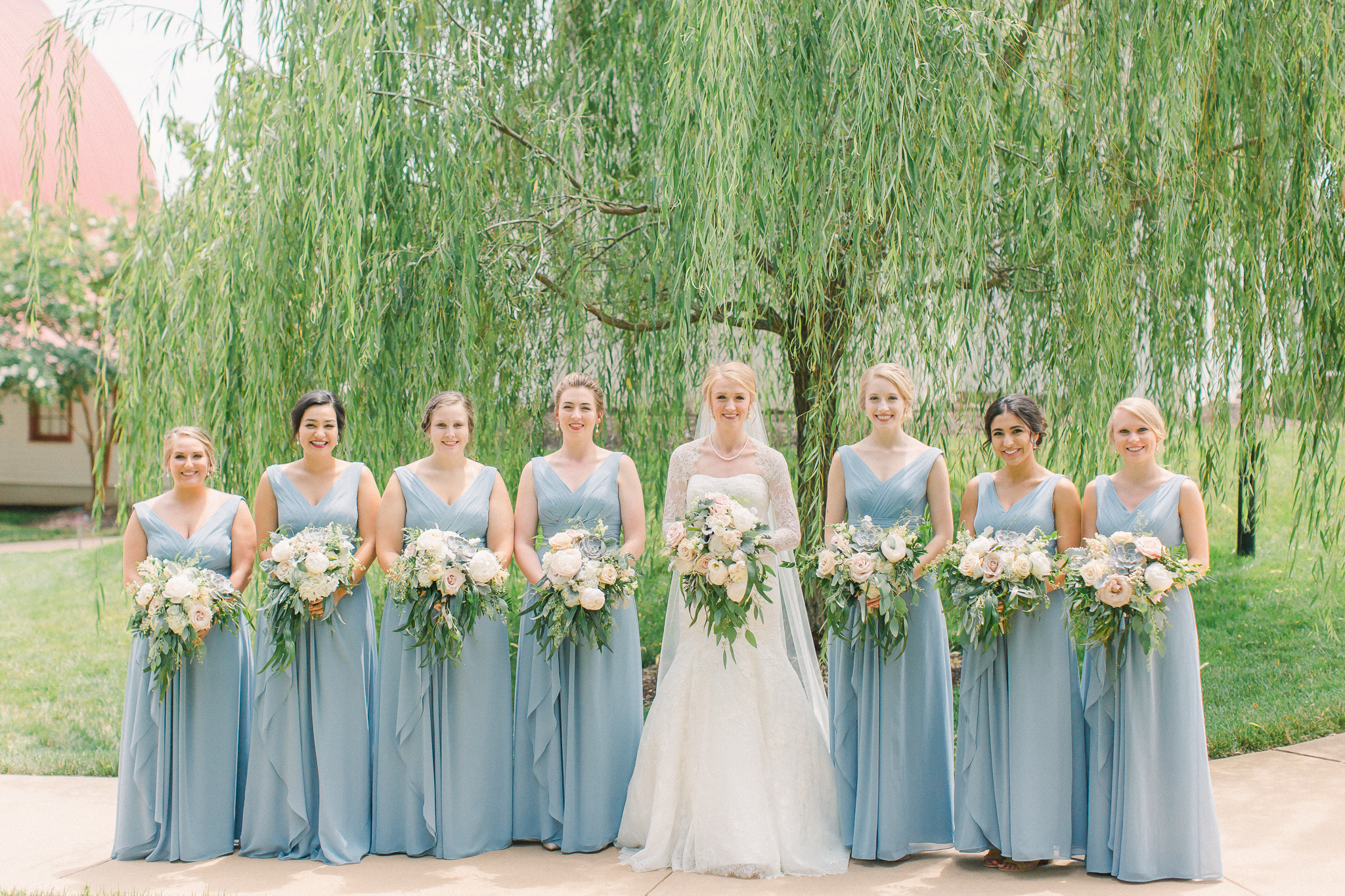 blue bridesmaid dresses ideas