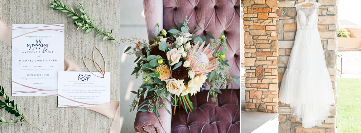 colorado boho bride details