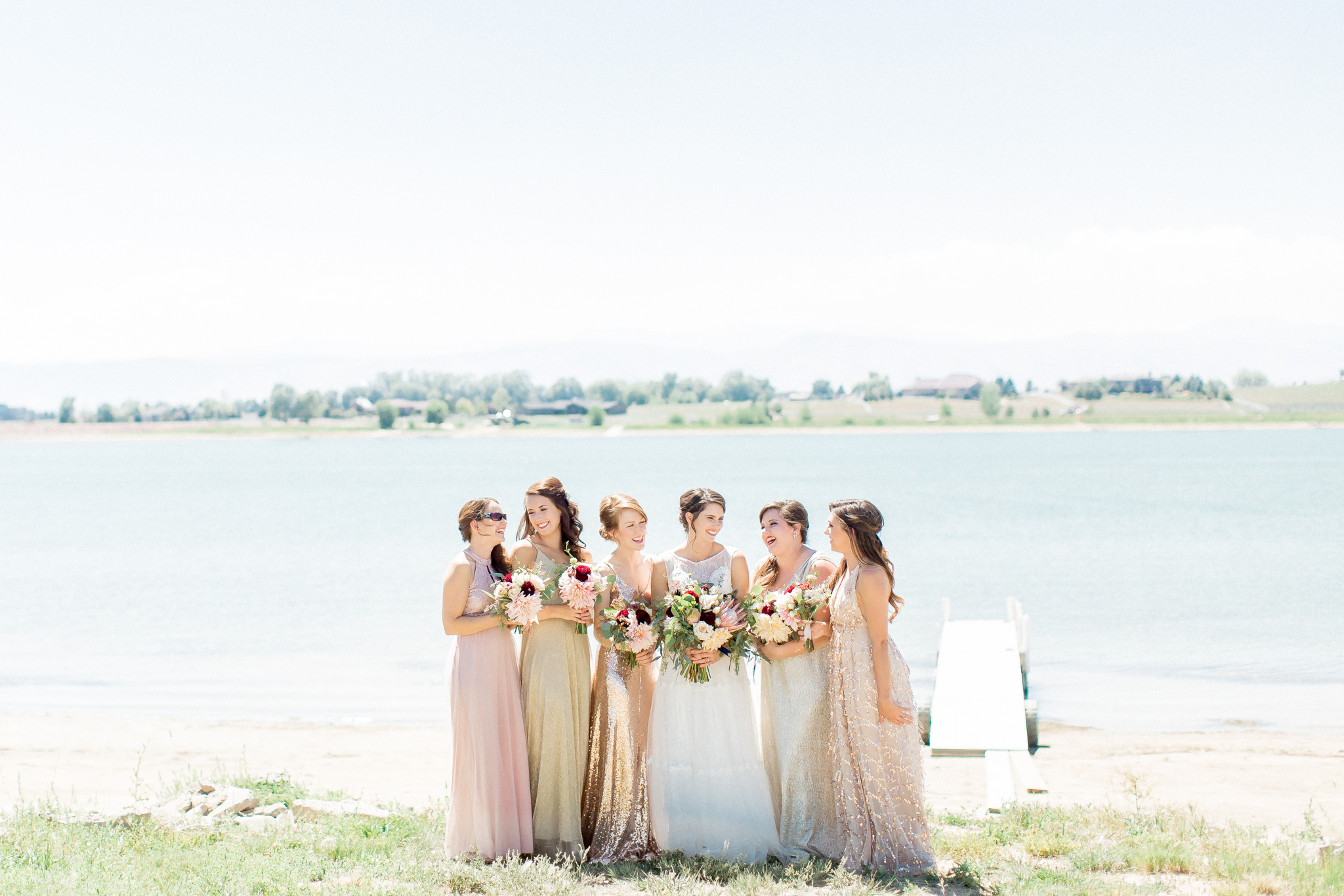 bridesmaids colorado wedding