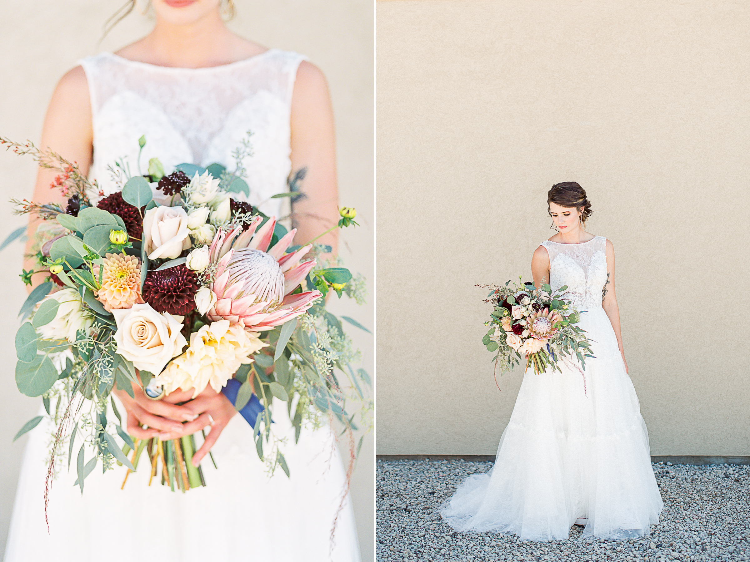 boho bridal bouquet
