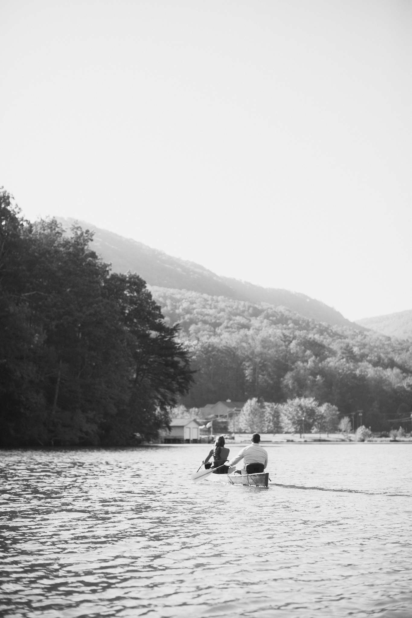 lake lure canoe engagement 