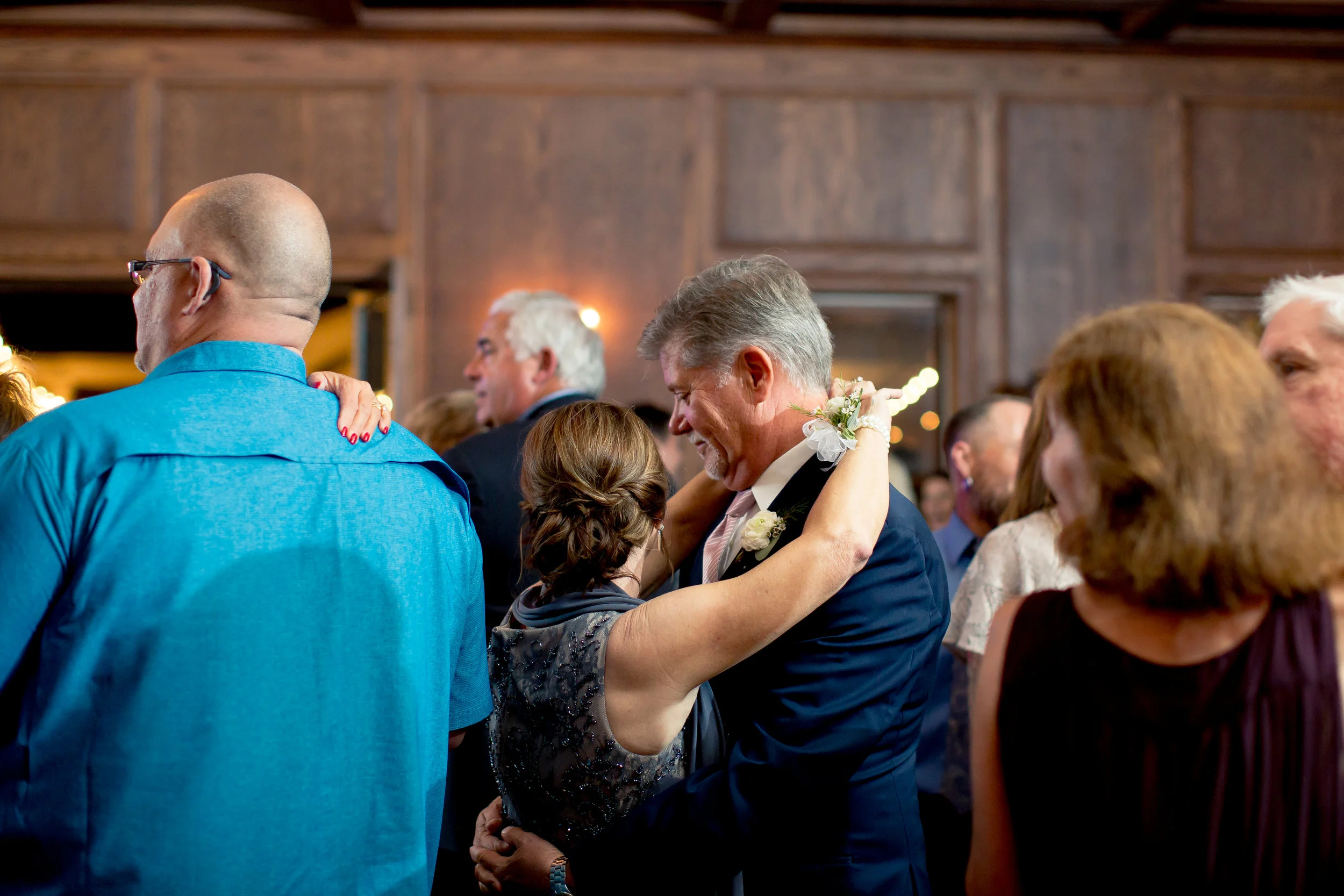 reception at johnson carriage house