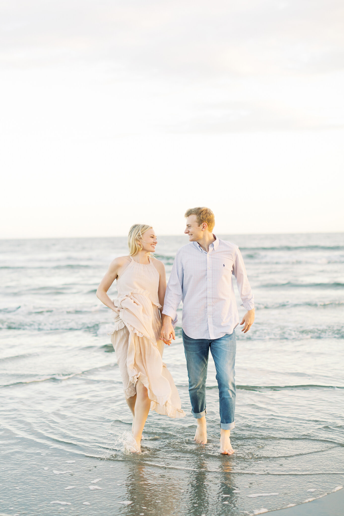 Folly Beach Sunset Engagement session