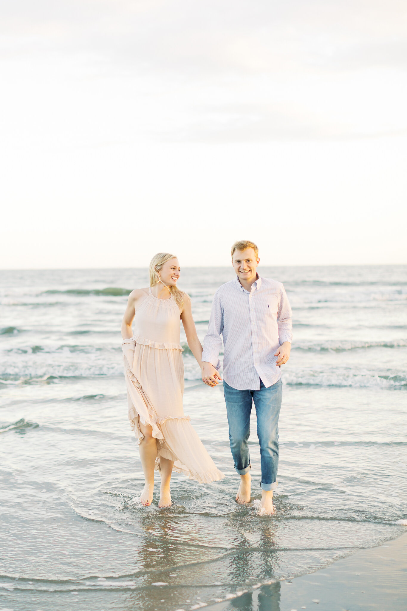 Sunset Folly Beach Engagement Session