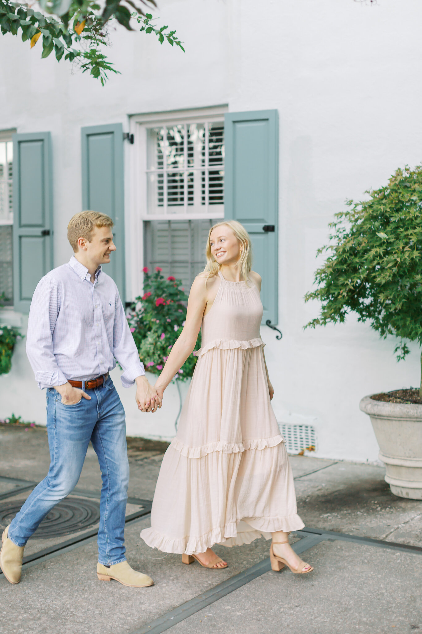 Engagement inspiration for Downtown Charleston